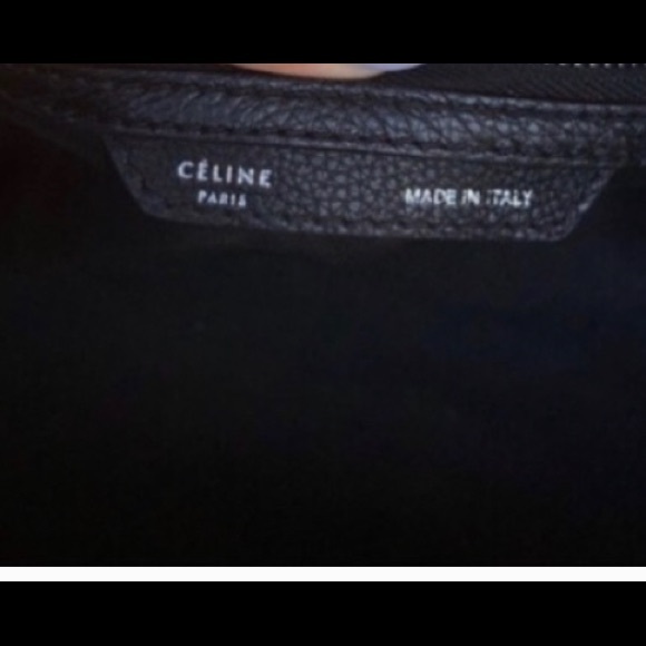Celine Paris Mini Black Pebble Lambskin Luggage - Picture 2 of 13